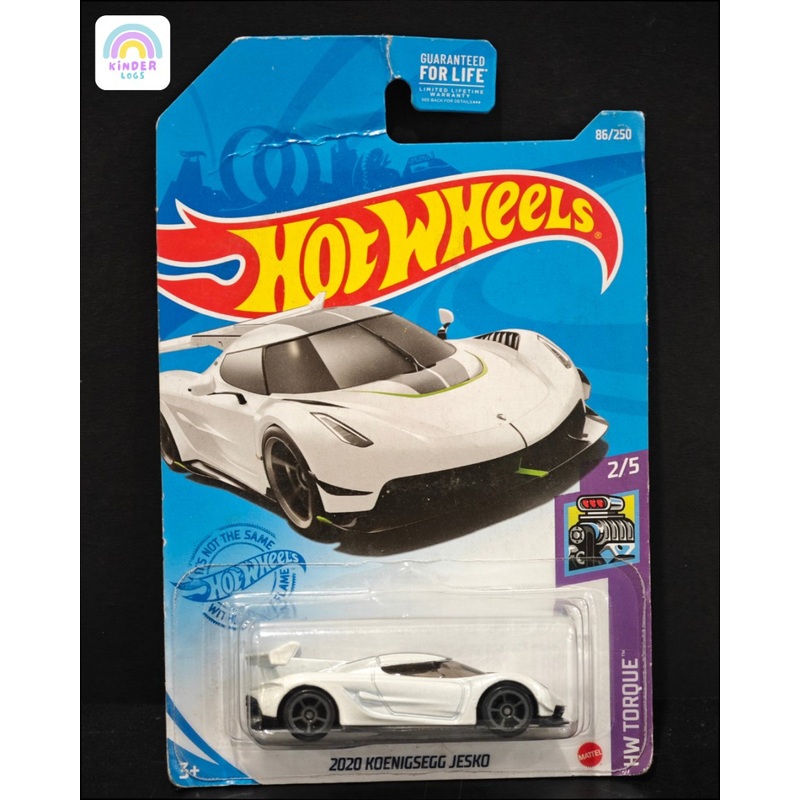 Hot Wheels 2020 Koenigsegg Jesko (White Color)