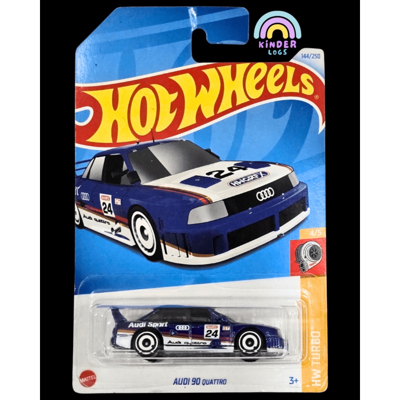 Hot Wheels Audi 90 Quattro – Blue (Imported)