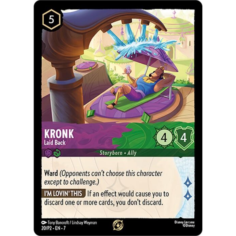 Kronk – Laid Back (20) [Promo Cards]