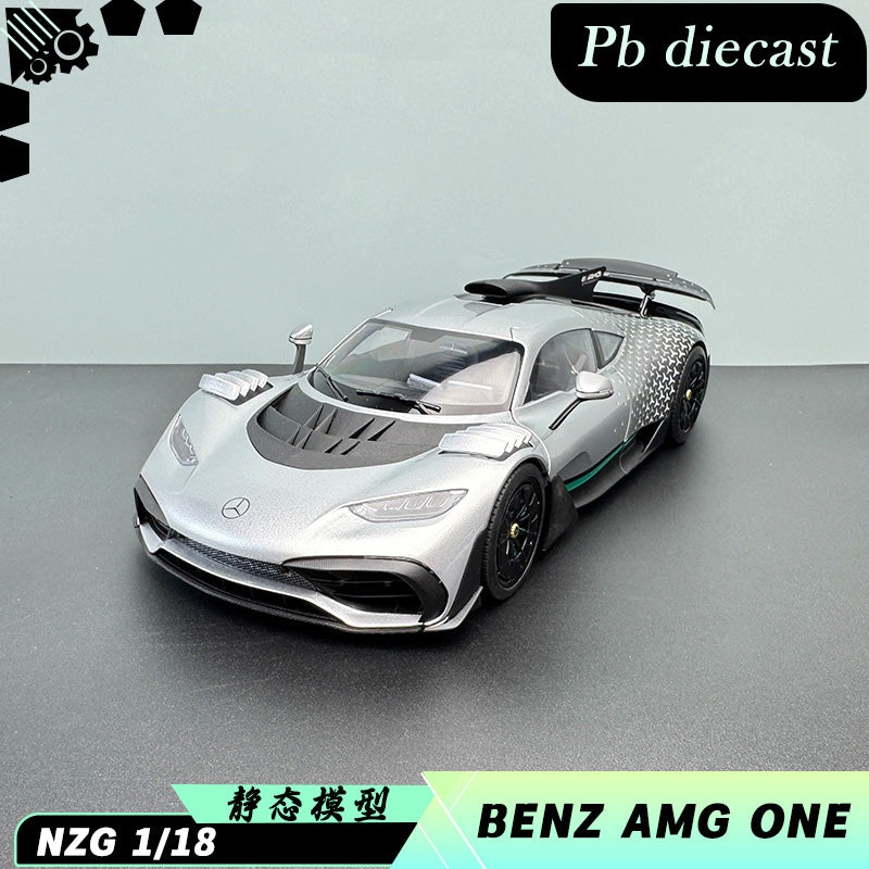 Mercedes-Benz AMG ONE 1:18 DieCast Alloy Model by NZG (Starlight Paint)