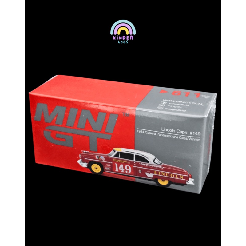 Mini GT Lincoln Capri #149 – 1954 Carrera Panamericana Class Winner – Sealed Box