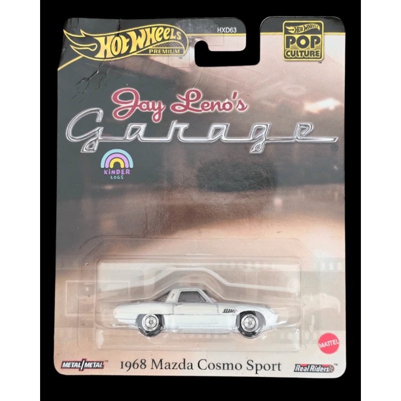 Premium Hot Wheels 1968 Mazda Cosmo Sport – Jay Leno’s Garage (Creased Card)