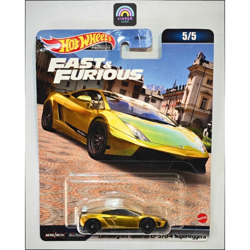 Premium Hot Wheels Lamborghini Gallardo LP 570-4 Superleggera (Fast And Furious)