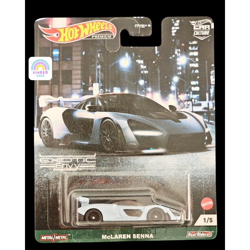 Premium Hot Wheels McLaren Senna Supercar