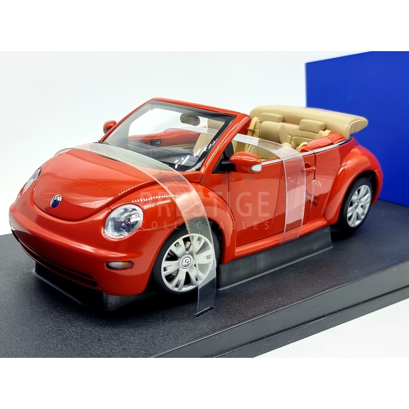 AUTOart VW Volkswagen New Beetle Sundown Orange Cabriolet 1:18 Scale – New