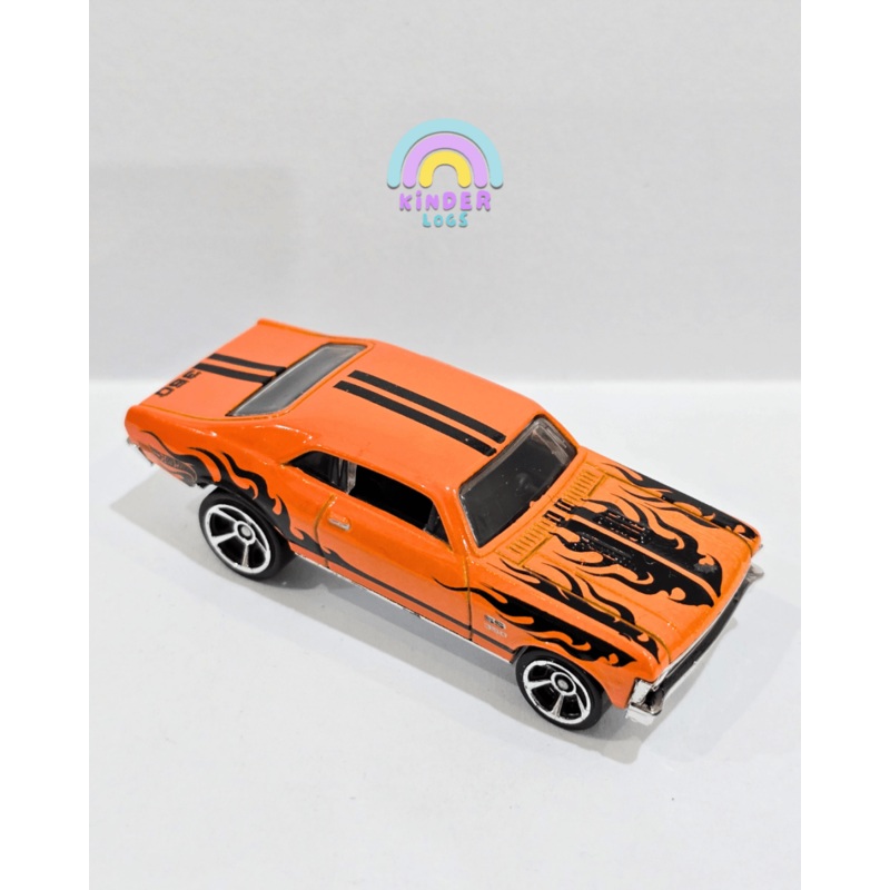 Hot Wheels 1968 Chevrolet Nova – Orange (Uncarded – New)