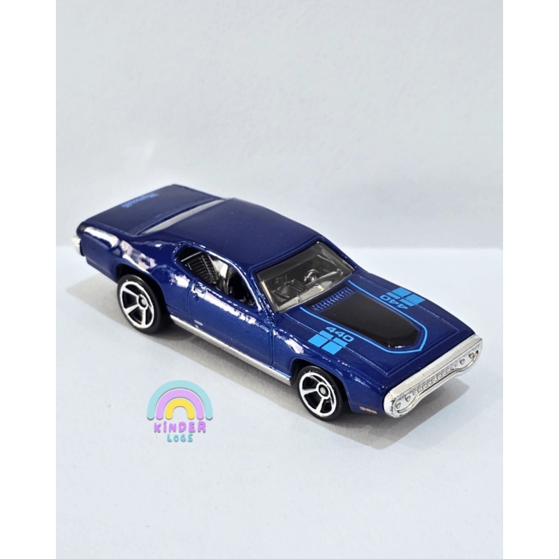 Hot Wheels 1971 Plymouth GTX – Blue (Uncarded)