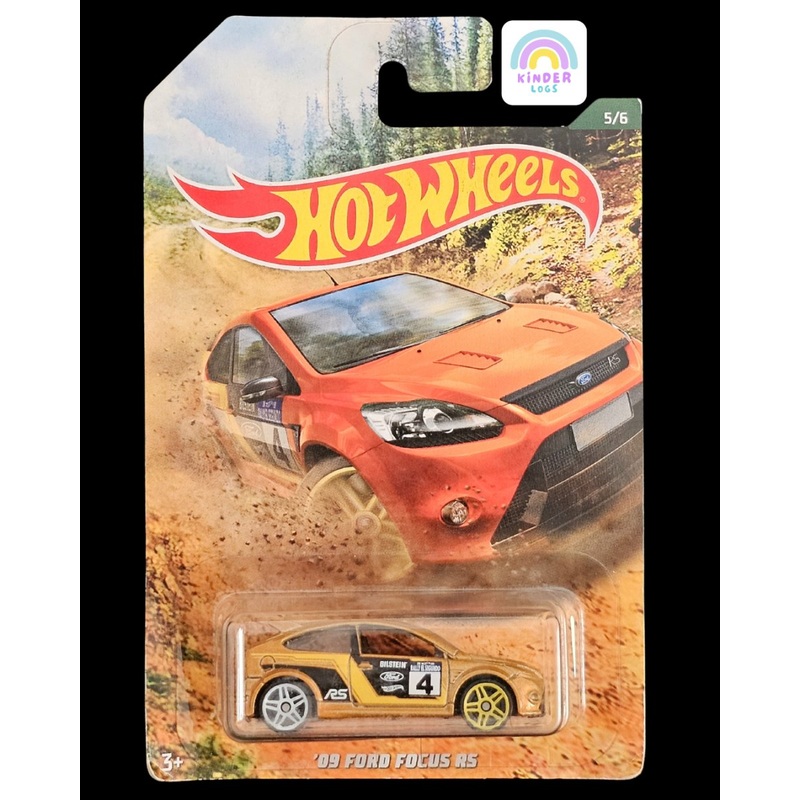 Hot Wheels 2009 Ford Focus RS – Orange (2019 Card)