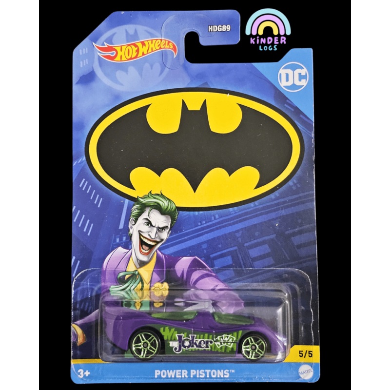 Hot Wheels DC Batman The Joker Power Pistons