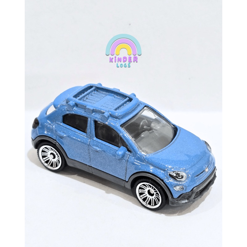 Matchbox 2016 Fiat 500X – Blue (Uncarded – New)