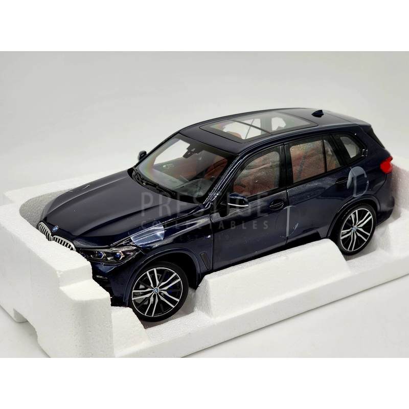 Norev 2019 BMW X5 (G05) X-Drive40i M-Sport Dark Blue Metallic 1:18 – New