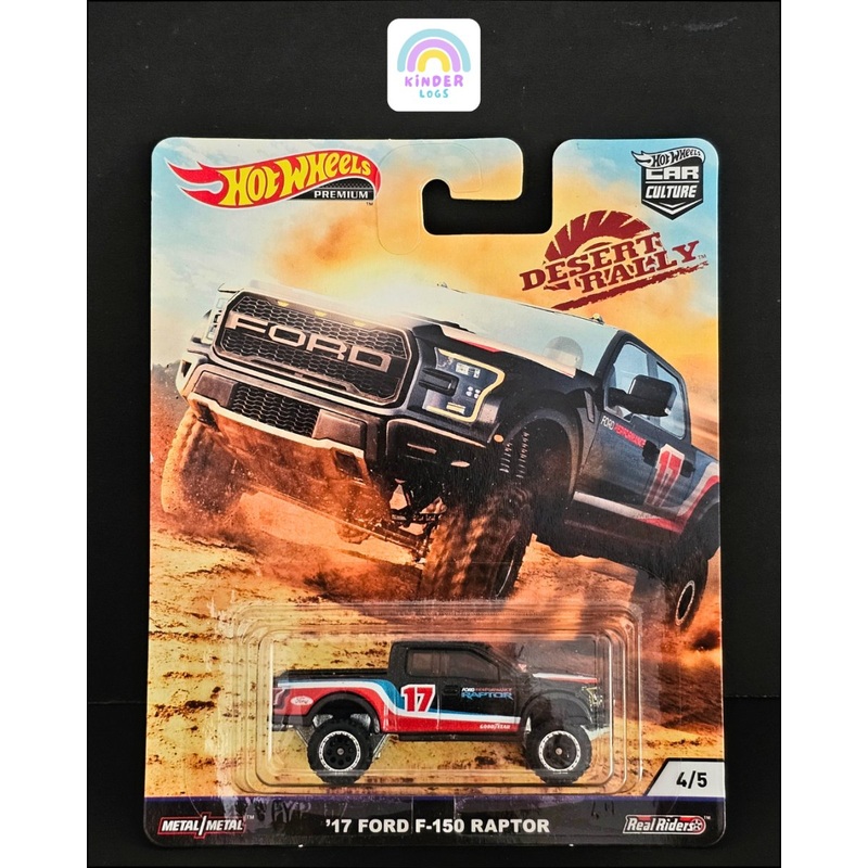 Premium Hot Wheels 2017 Ford F-150 Raptor (Imported)