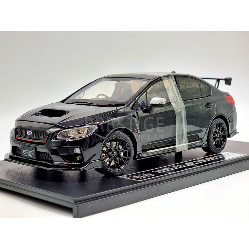 Sunstar 2015 Subaru WRX STI S207 NBR Challenge Pack Black 1:18 Scale – New