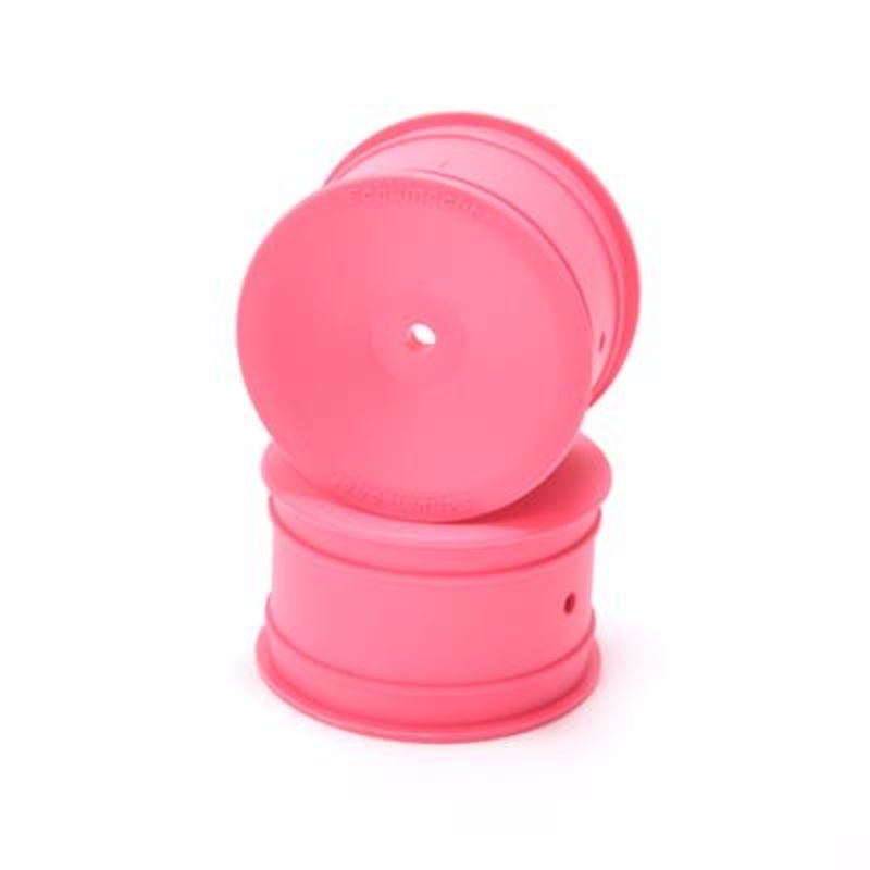 1/10th Off Road Rear Wheels Pink 1pr