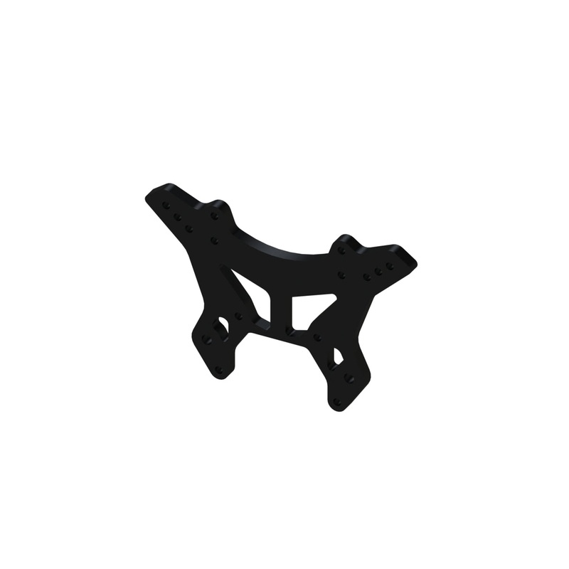 Alu Front Shock Tower Black