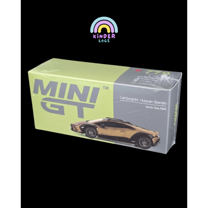 Mini GT Lamborghini Huracan Sterrato – Verde Gea Matt (Sealed Box)