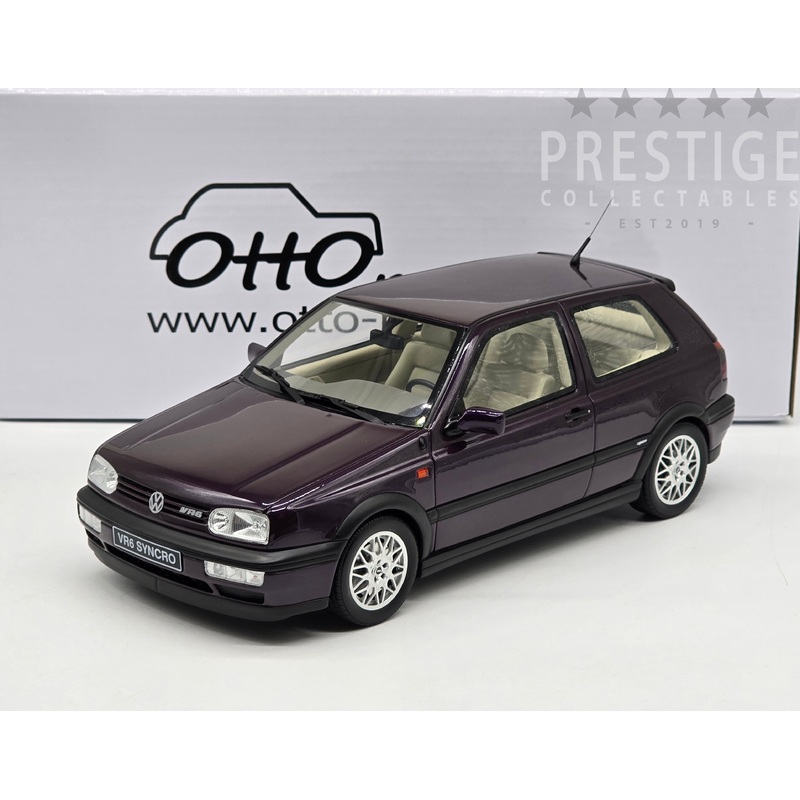 Ottomobile 1995 Volkswagen Golf Mk3 VR6 Syncro Purple OT1052 1:18 – New