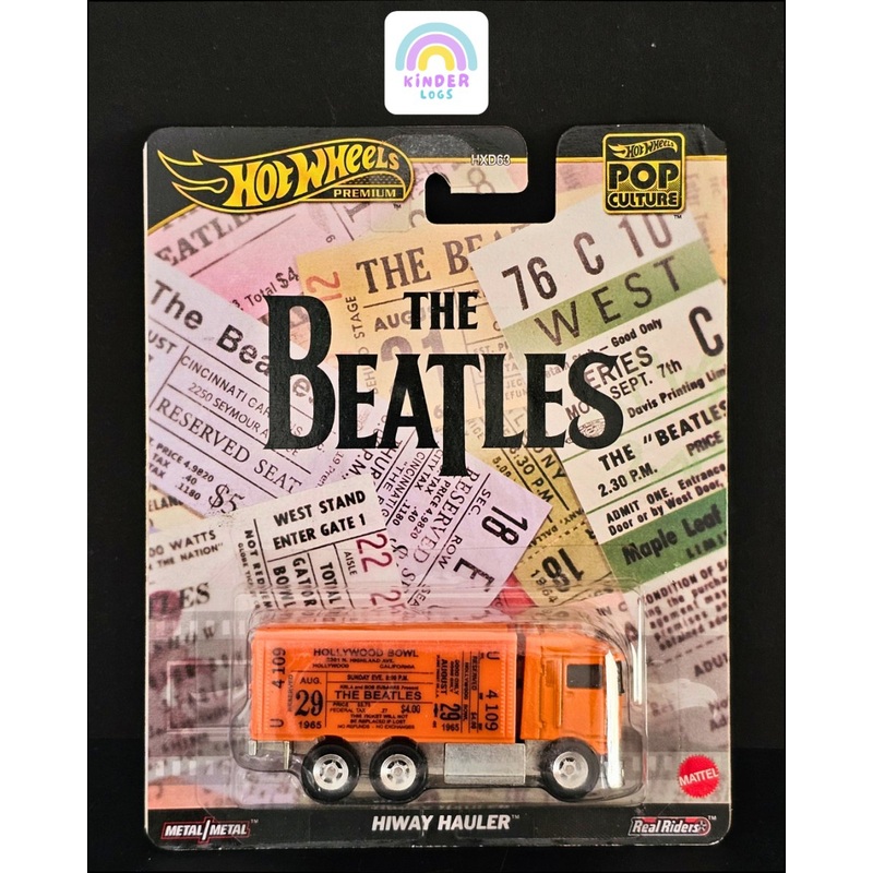 Premium Hot Wheels The Beatles Hiway Hauler Truck (Imported)