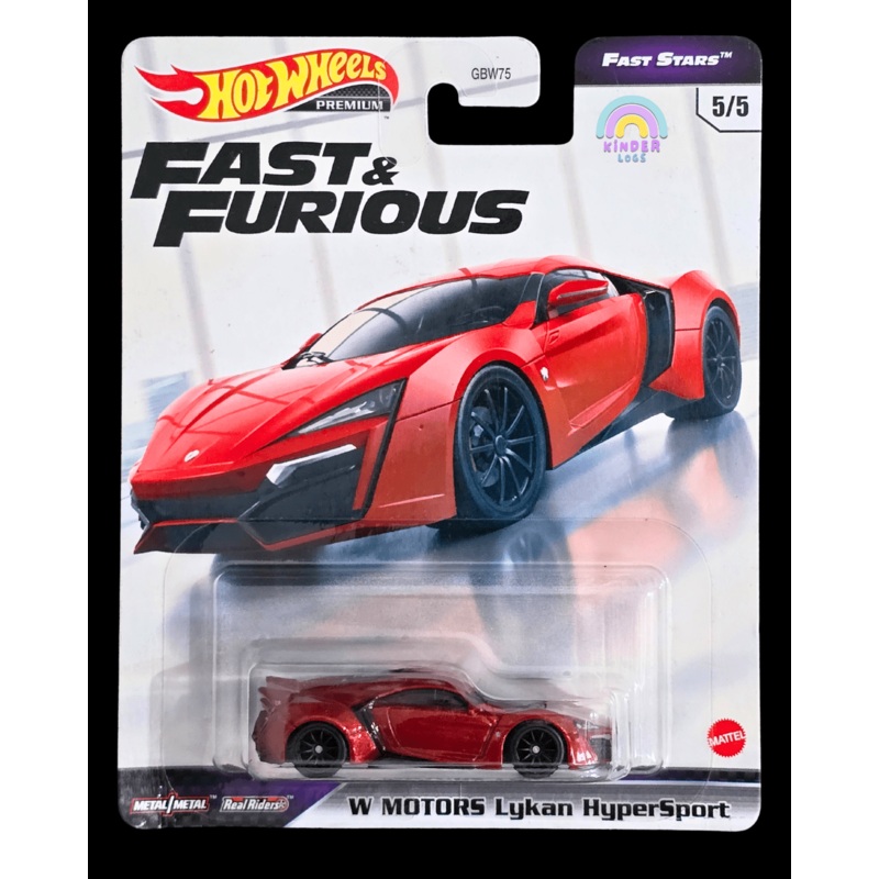 Premium Hot Wheels W Motors Lykan Hypersport – Fast Stars – F&F (Imported)