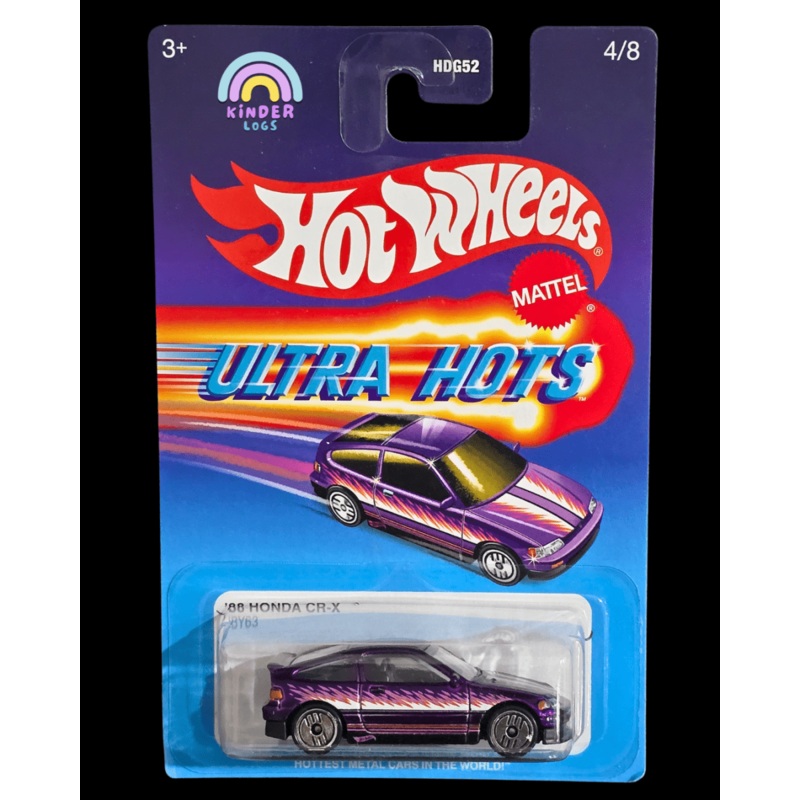 Ultra Hots Hot Wheels 1988 Honda CR-X