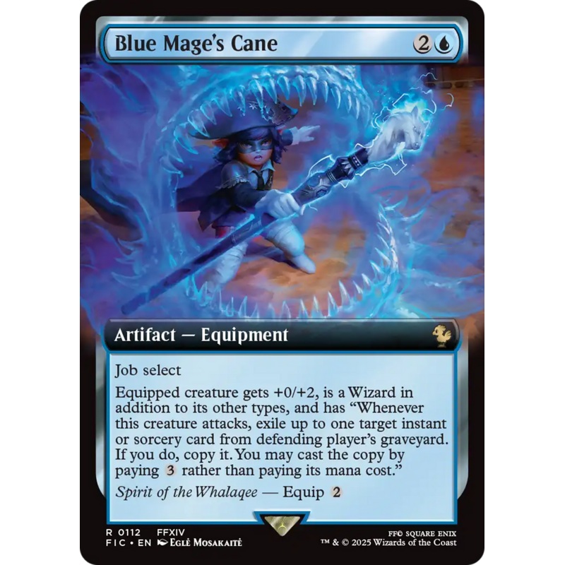 Blue Mage’s Cane (Extended Art) [FINAL FANTASY Commander]