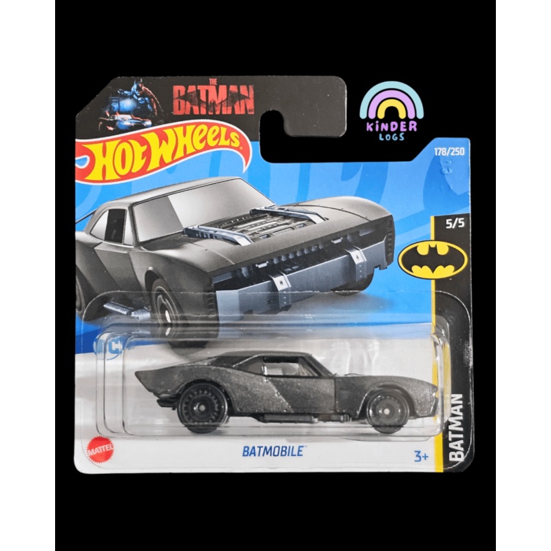 Hot Wheels Batman Batmobile – Grey (Short Card)