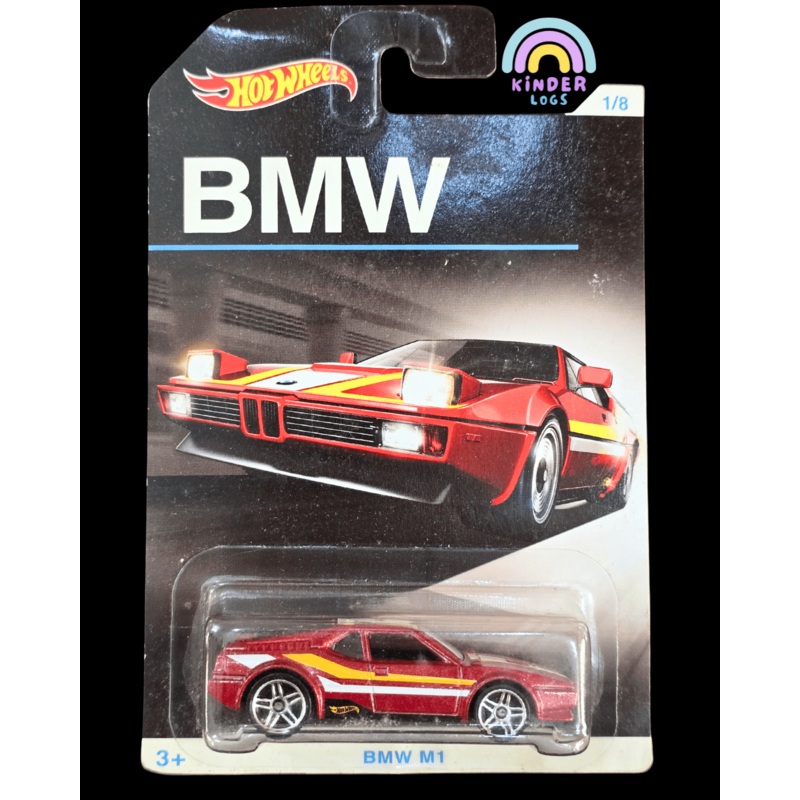 Hot Wheels BMW M1 – Red (2015 Imported Card)