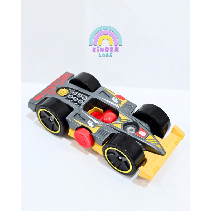 Hot Wheels Flippin Fast – Yellow/Grey (Uncarded – New)