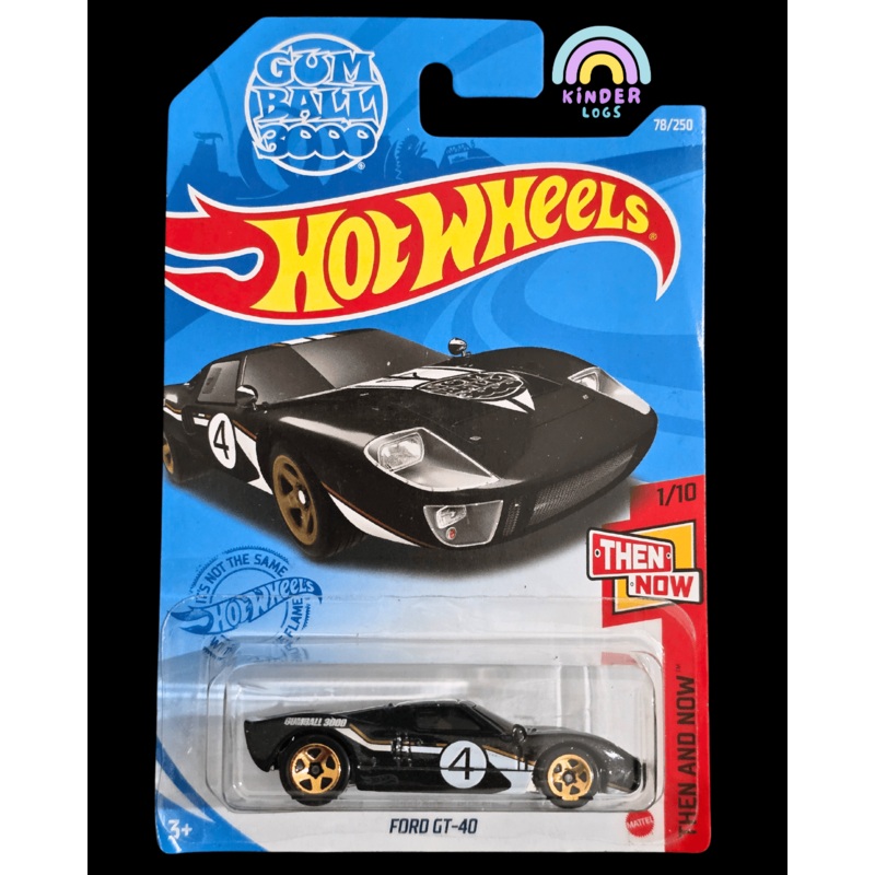Hot Wheels Ford GT40 Gumball 3000 (Imported)