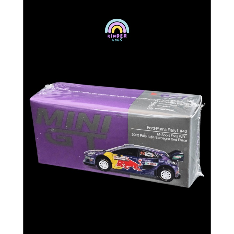 Mini GT Ford Puma Rally1 #42 (M-Sport Ford WRT) – Sealed Box