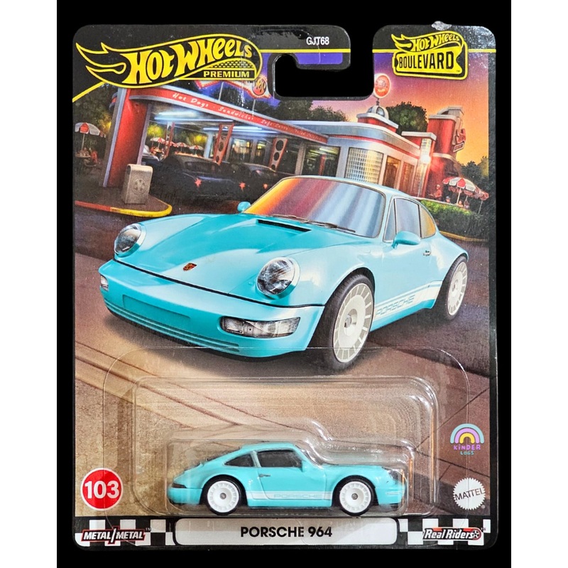 Premium Hot Wheels Porsche 964 – Boulevard 103 (Imported)