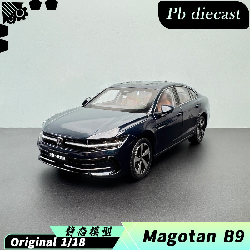 1:18 Volkswagen Magotan B9 Diecast Model  Alloy & ABS Precision with Opening Doors, Hood & Sunroof