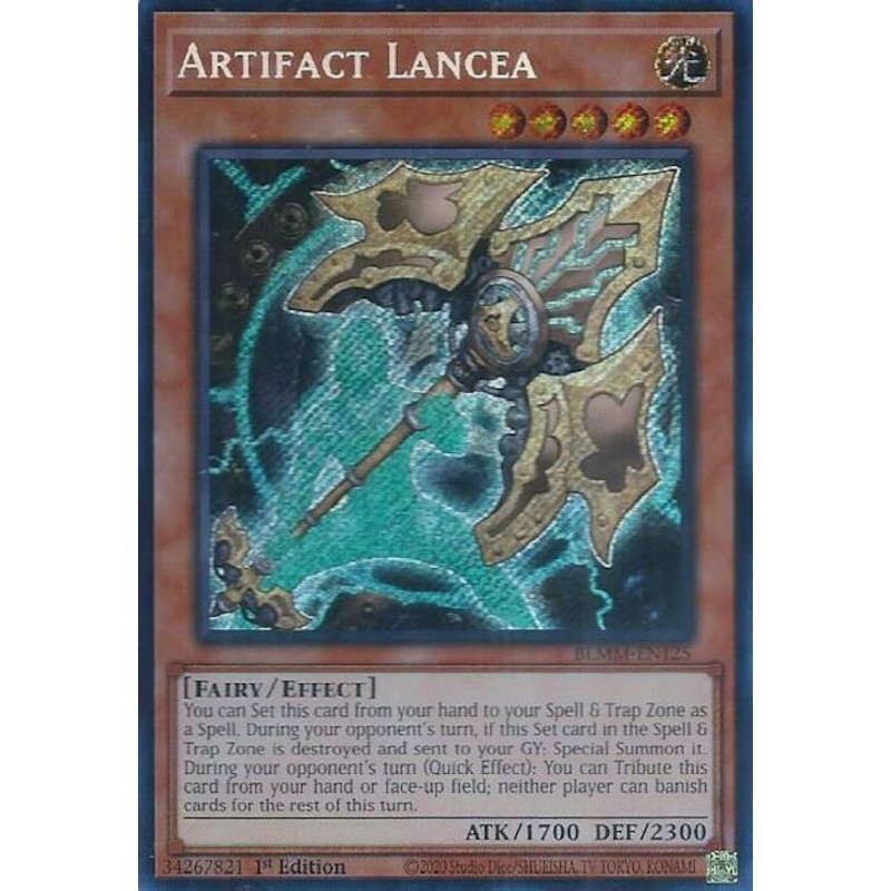 Artifact Lancea [BLMM-EN125] Secret Rare