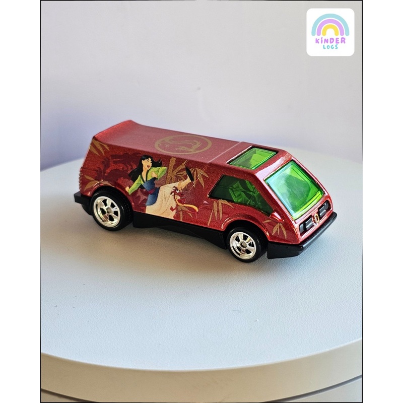 Hot Wheels Disney Pop Culture Mulan Van (Uncarded – New)