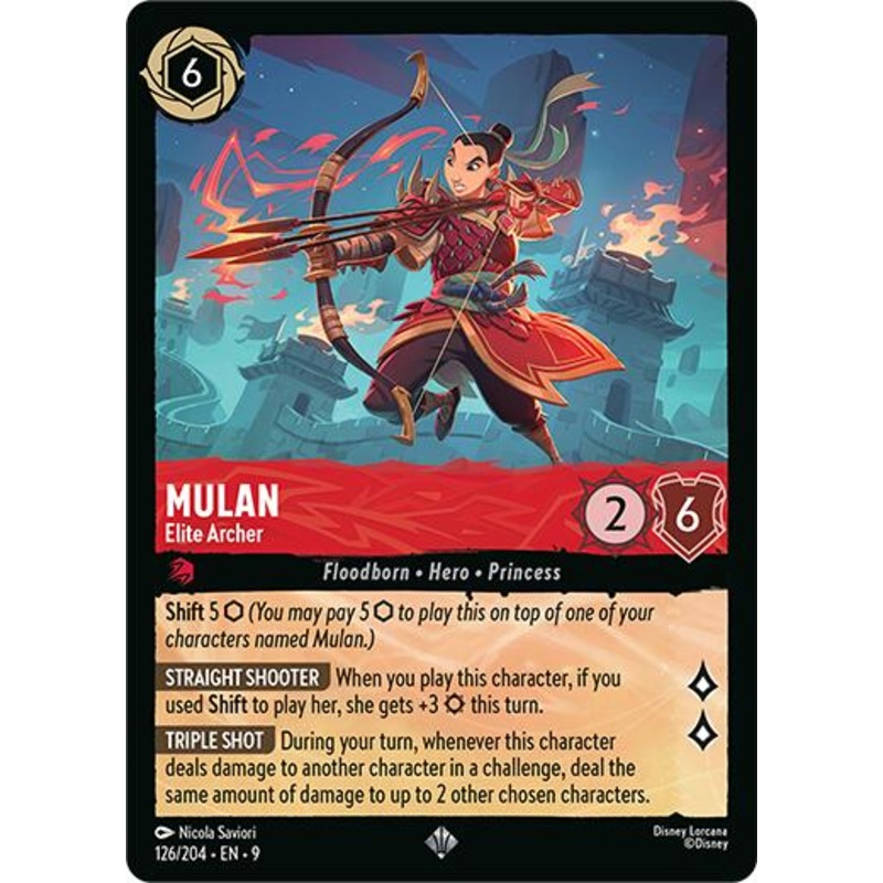 Mulan – Elite Archer (126/204) [Fabled]