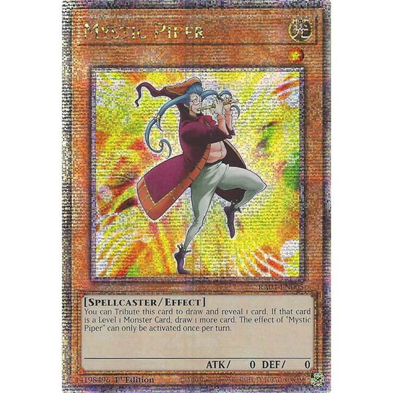 Mystic Piper [RA04-EN005] Quarter Century Secret Rare