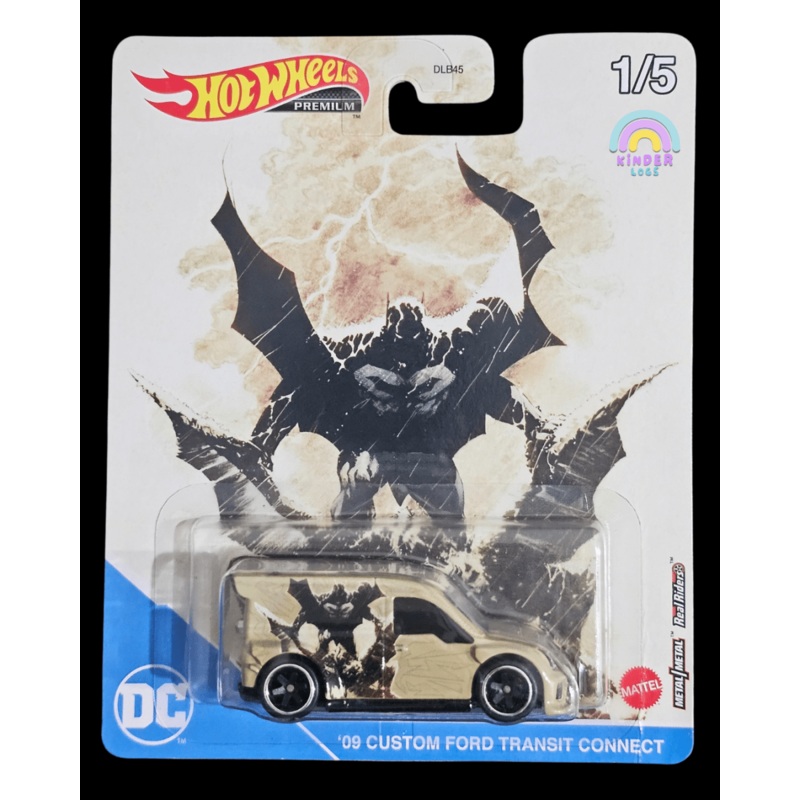 Premium Hot Wheels DC 2009 Custom Ford Transit Connect (Imported)