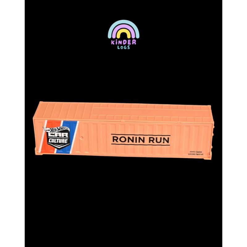 Premium Hot Wheels Ronin Run Container Set (5 Cars Pack)