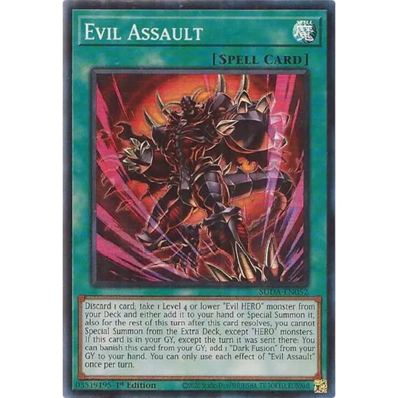 Evil Assault [SUDA-EN052] Super Rare