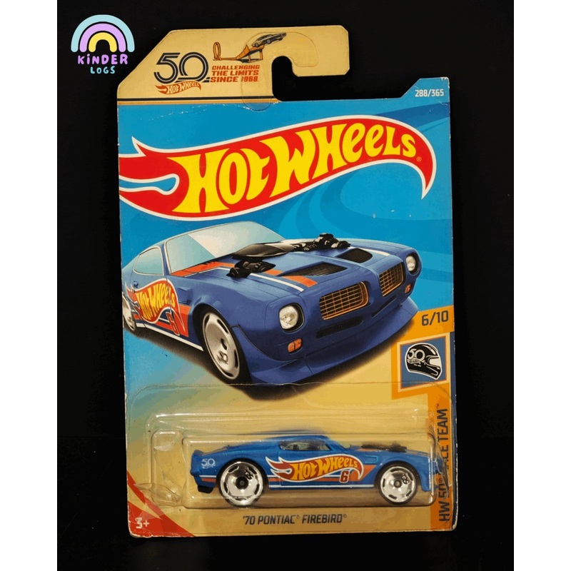 Hot Wheels 1970 Pontiac Firebird (Old Card)