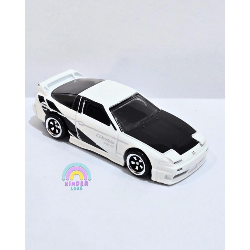 Hot Wheels 1996 Nissan 180SX Type X – White (Uncarded)