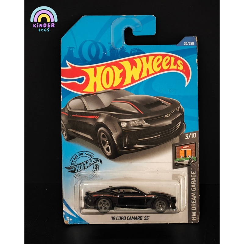 Hot Wheels 2018 Chevrolet COPO Camaro SS – Black (2019 Card)