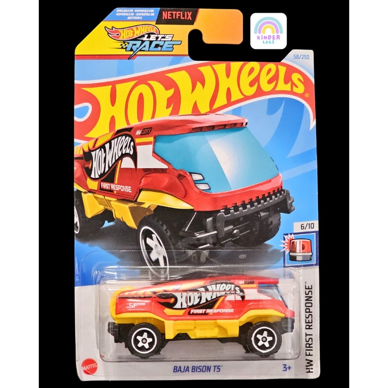 Hot Wheels Baja Bison T5 – Red