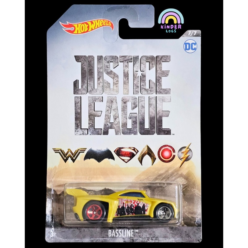 Hot Wheels DC Justice League Bassline