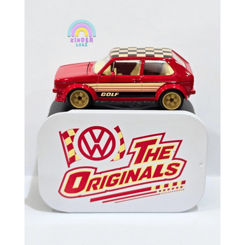 Majorette Volkswagen Golf – Red – With Metal Box (Uncarded)