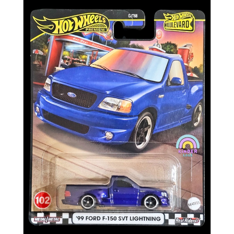 Premium Hot Wheels 1999 Ford F-150 SVT Lightning (Imported)