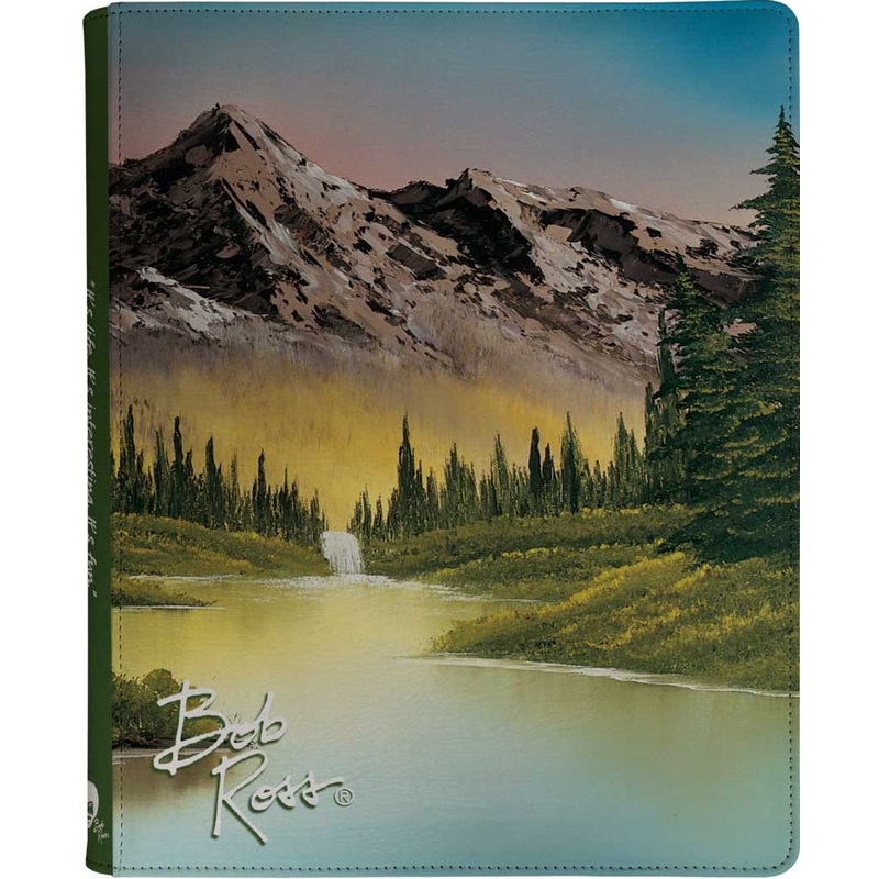UP ZIP BINDER PRO 9PKT BOB ROSS MOUNTAIN RETREAT