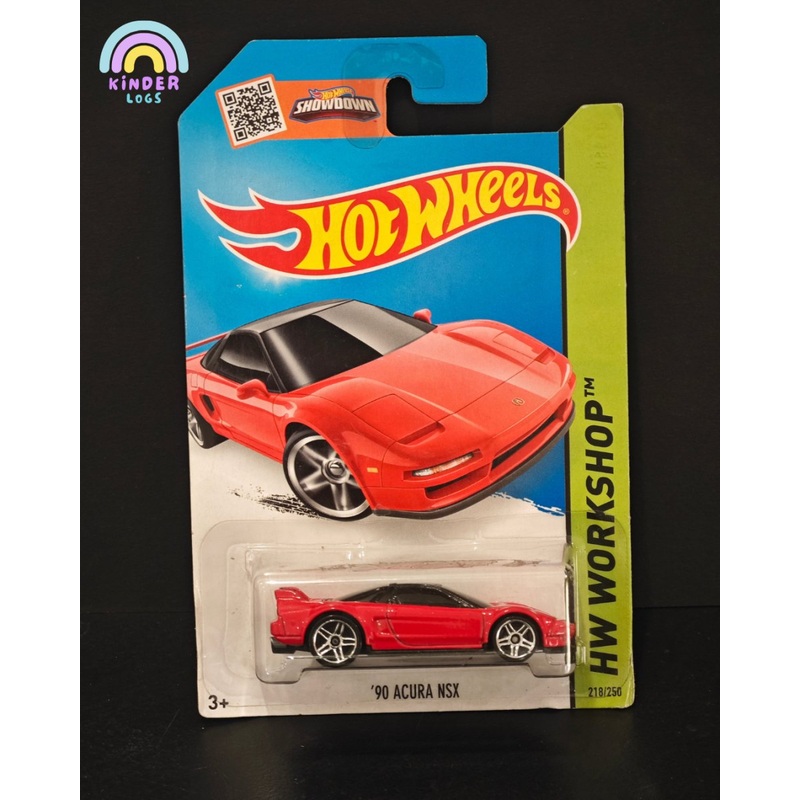 Hot Wheels 1990 Acura NSX – Red (2015 Card)