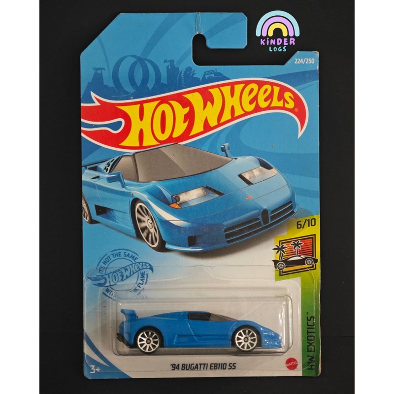 Hot Wheels 1994 Bugatti EB110 SS – Blue Color