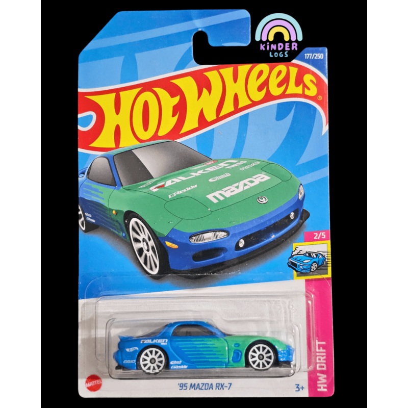 Hot Wheels 1995 Mazda RX-7 Falken Edition (Imported)